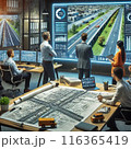 最新テクノロジーを活用した道路プランニング 116365419