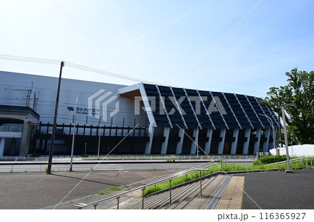 ポートメッセなごや(名古屋国際展示場)の外観 ポートメッセなごや(名古屋国際展示場)の外観 116365927