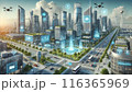 近代都市　スマートシティ 116365969
