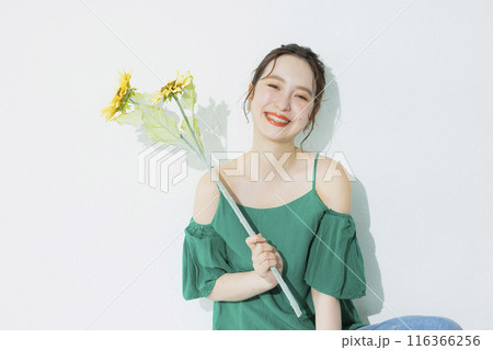 夏のビューティイメージ　 116366256