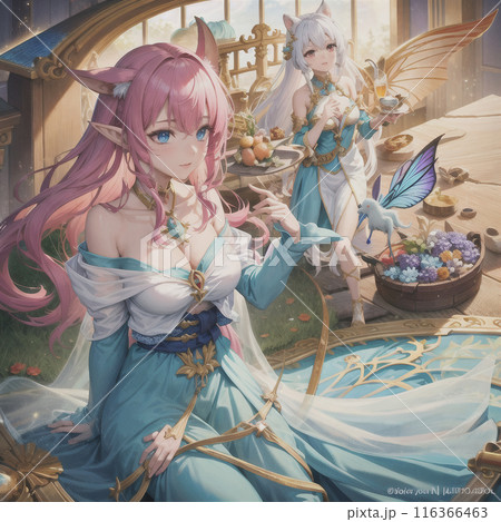 妖精たちのお茶会 116366463