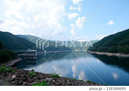 岐阜県下呂市_岩屋ダムから北側風景9_2023年9月 岐阜県下呂市_岩屋ダムから北側風景9_2023年9月 116366600