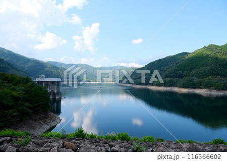 岐阜県下呂市_岩屋ダムから北側風景10_2023年9月 岐阜県下呂市_岩屋ダムから北側風景10_2023年9月 116366602