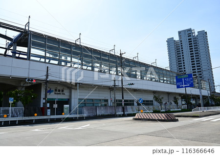 あおなみ線の野跡駅（のせき） 116366646