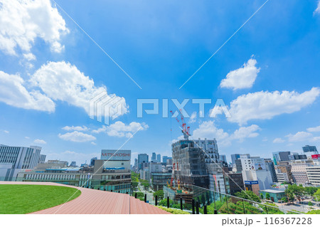 中日ビル、7階屋上広場からの眺め〈愛知県名古屋市〉 中日ビル、7階屋上広場からの眺め〈愛知県名古屋市〉 116367228