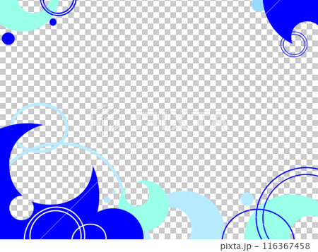 Blue circle background Blue circle background 116367458