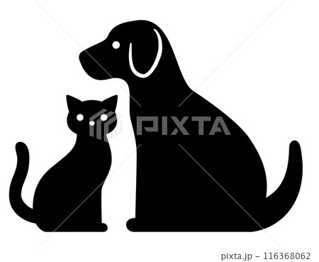 犬と猫のアイコン 116368062