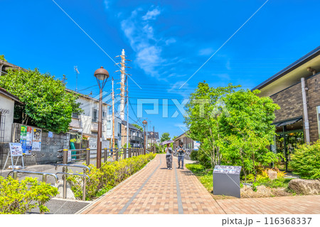 東京都世田谷区の都市風景　世田谷代田駅 116368337