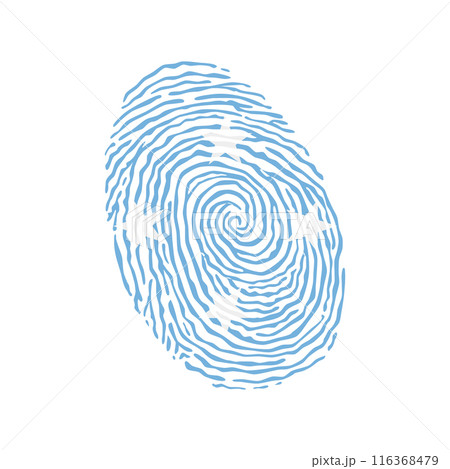 Fingerprint vector colored with the national flag of Micronesia Fingerprint vector colored with the national flag of Micronesia 116368479