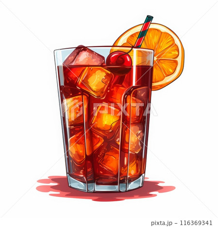 Cocktail Day with Berries, Fruits and Mint Leaves. Cocktail Day with Berries, Fruits and Mint Leaves. 116369341