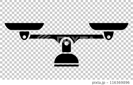 上皿天秤のアイコン 116369896