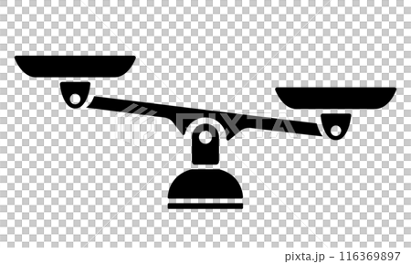 上皿天秤のアイコン 116369897