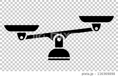 上皿天秤のアイコン 116369898