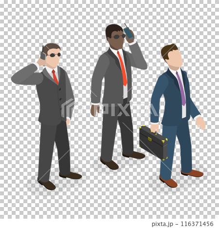 3D Isometric Flat Set of Scenes with Politicians. Item 3 3D Isometric Flat Set of Scenes with Politicians. Item 3 116371456