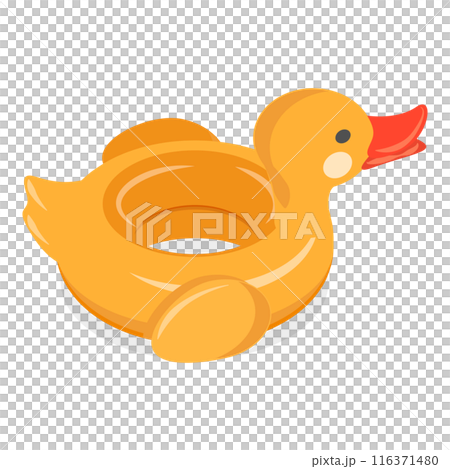 3D Isometric Flat  Set of Set Of Rubber Rings. Item 3 116371480