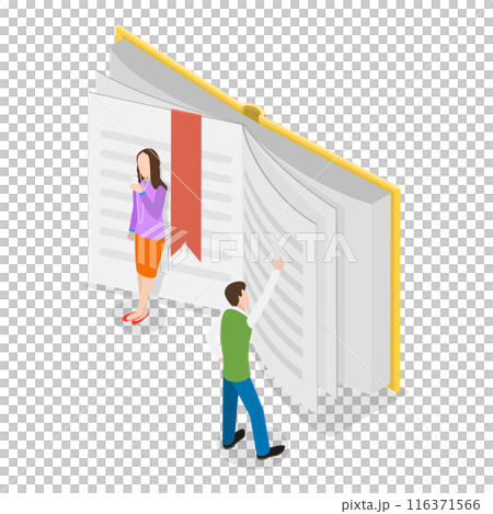 3D Isometric Flat Illustration of Terms And Conditions. Item 3 3D Isometric Flat Illustration of Terms And Conditions. Item 3 116371566