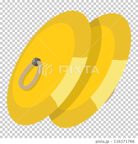 3D Isometric Flat Set of Korean Music Instruments. Item 3 3D Isometric Flat Set of Korean Music Instruments. Item 3 116371766