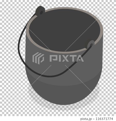 3D Isometric Flat Set of Camping Equipments. Item 1 3D Isometric Flat Set of Camping Equipments. Item 1 116371774