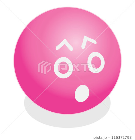 3D Isometric Flat  Illustration of Basic Emotions. Item 1 116371798