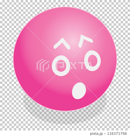 3D Isometric Flat  Illustration of Basic Emotions. Item 1 116371798