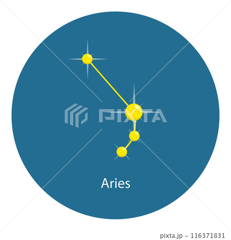 Illustration of Zodiac Constellations. Item 4 Illustration of Zodiac Constellations. Item 4 116371831