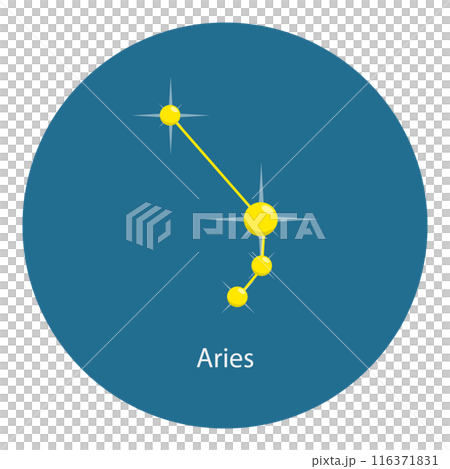 Illustration of Zodiac Constellations. Item 4 Illustration of Zodiac Constellations. Item 4 116371831