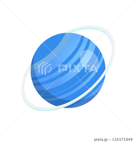 3D Isometric Flat  Set of Solar System Planets. Item 1 116371849