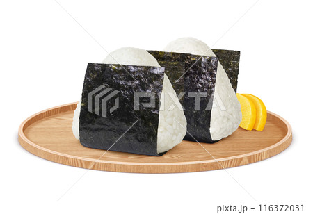 おにぎり イラスト リアル 白バック おにぎり イラスト リアル 白バック 116372031