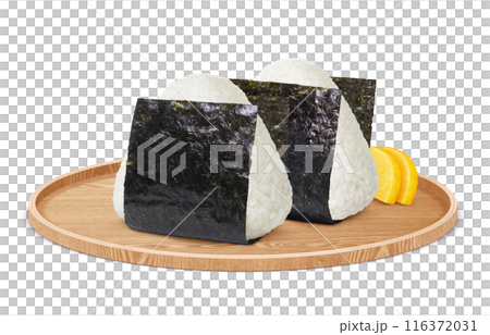 おにぎり イラスト リアル 白バック おにぎり イラスト リアル 白バック 116372031