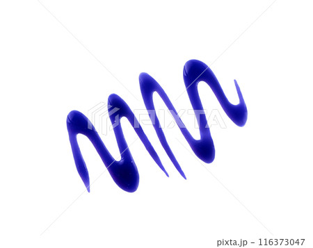Whitening purple toothpaste swatch isolated on white background. Texture of purple tooth gel for whitening teeth. Whitening purple toothpaste swatch isolated on white background. Texture of purple tooth gel for whitening teeth. 116373047