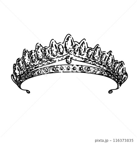 gold crown queen sketch hand drawn vector gold crown queen sketch hand drawn vector 116373835