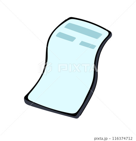 phone flexible screen cartoon vector illustration 116374712