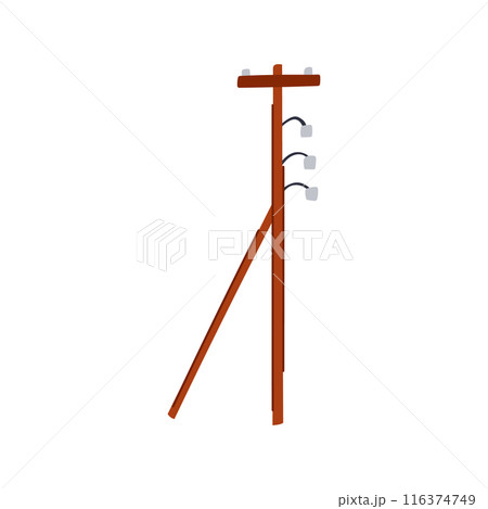 grid electric pylon cartoon vector illustration grid electric pylon cartoon vector illustration 116374749
