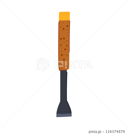 work brick chisel cartoon vector illustration work brick chisel cartoon vector illustration 116374879