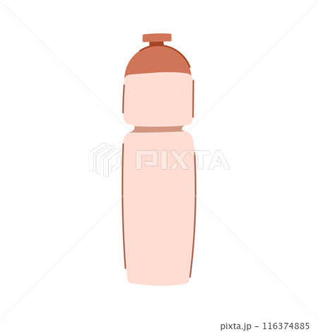 drink bike bottle cartoon vector illustration 116374885