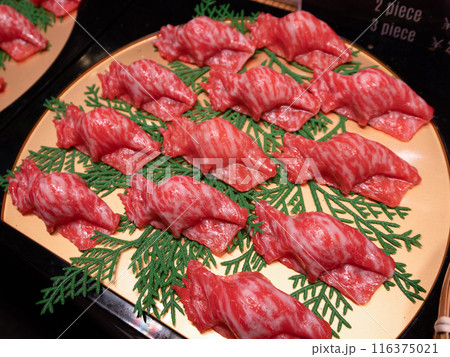 錦市場　牛肉寿司のサンプル　京都府 116375021
