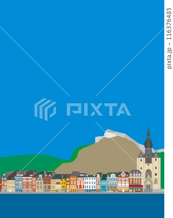 ディナン　dinant　アルデンヌ地方　ardennes　ベルギー　belgium 116376485