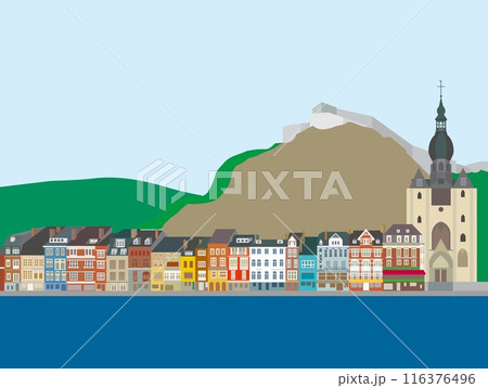 ディナン dinant アルデンヌ地方 ardennes ベルギー belgium ディナン dinant アルデンヌ地方 ardennes ベルギー belgium 116376496