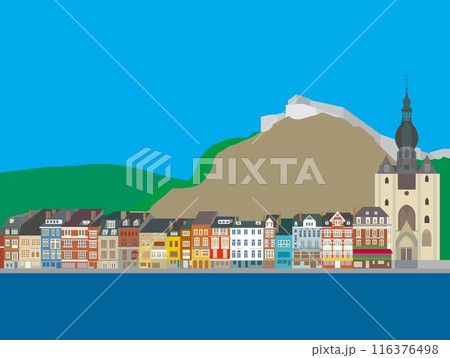 ディナン dinant アルデンヌ地方 ardennes ベルギー belgium ディナン dinant アルデンヌ地方 ardennes ベルギー belgium 116376498