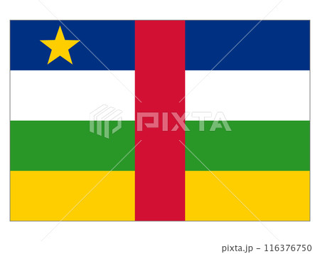 世界の国旗 中央アフリカ 世界の国旗 中央アフリカ 116376750