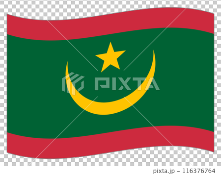 世界國旗 茅利塔尼亞國旗 116376764