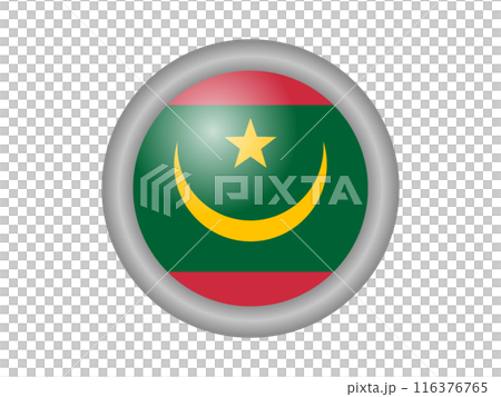 世界の国旗　モーリタニアのアイコン 116376765