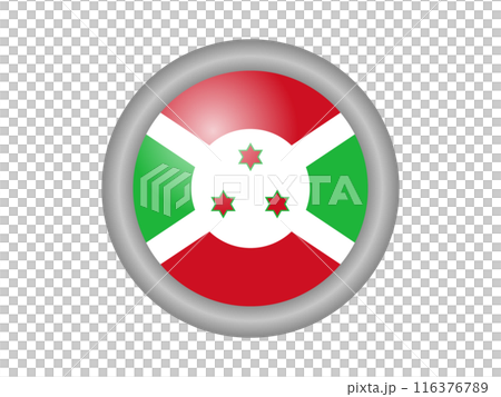 世界の国旗　ブルンジのアイコン 116376789