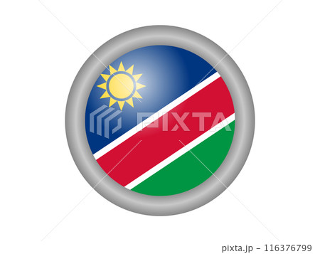 世界の国旗　ナミビアのアイコン 116376799