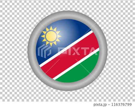 世界の国旗　ナミビアのアイコン 116376799