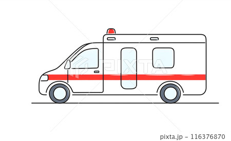 緊急車輛　救急車 116376870