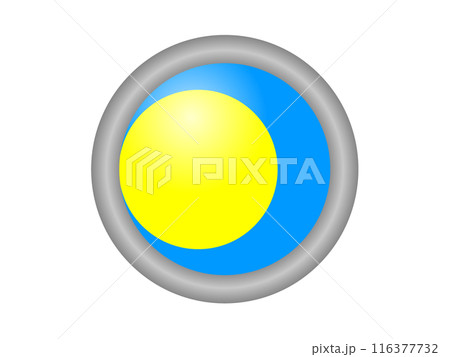 世界の国旗　パラオのアイコン 116377732