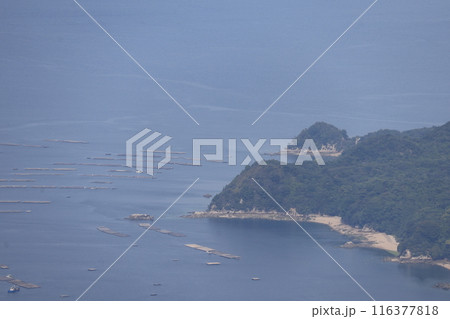 霧のかかる瀬戸内海 霧のかかる瀬戸内海 116377818