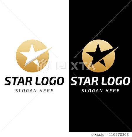 Star logo.Star logo for business and company.With modern vector illustration concept. 116378368