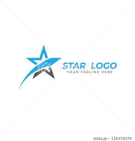 Star logo.Star logo for business and company.With modern vector illustration concept. 116378370